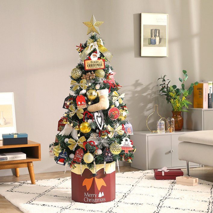 하우쎈스 크리스마스 트리 풀세트, 골드