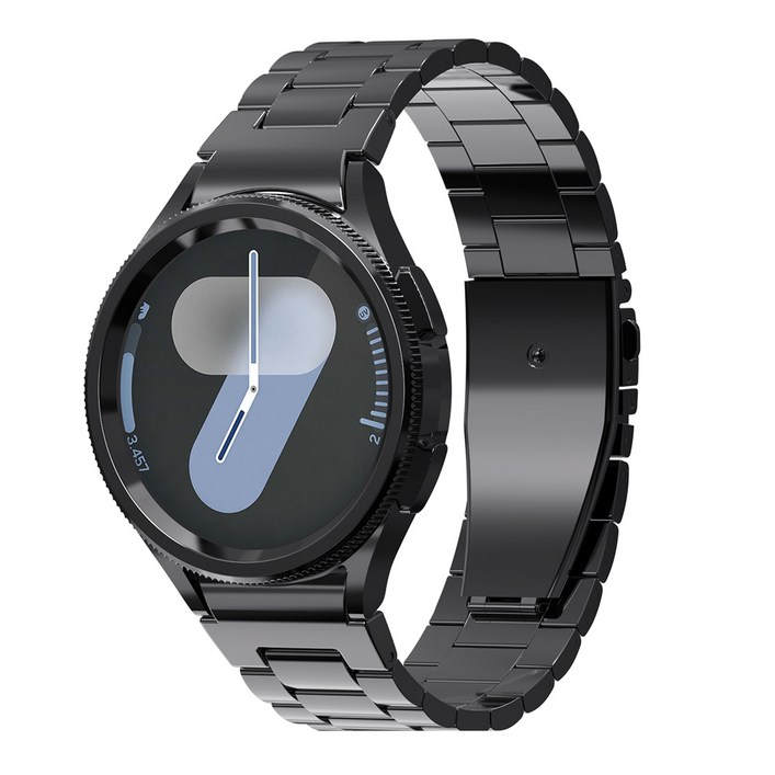 칸탐 갤럭시워치 클래식 메탈스트랩, 블랙, 1개