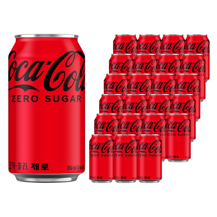 코카콜라 제로, 350ml, 24개 코카콜라 제로, 350ml, 24개