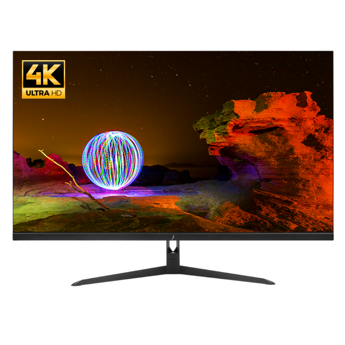 주연테크 81cm 4K UHD USB C 노트북 영상출력 모니터 + 리모콘