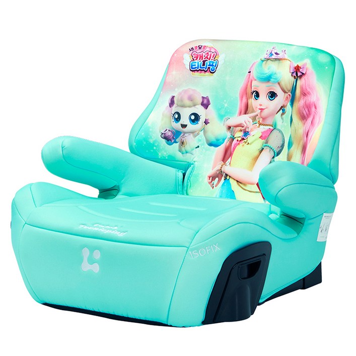토드비 캐치 티니핑 코쿤 부스터 카시트 ISOFIX 분리형, 포실핑민트