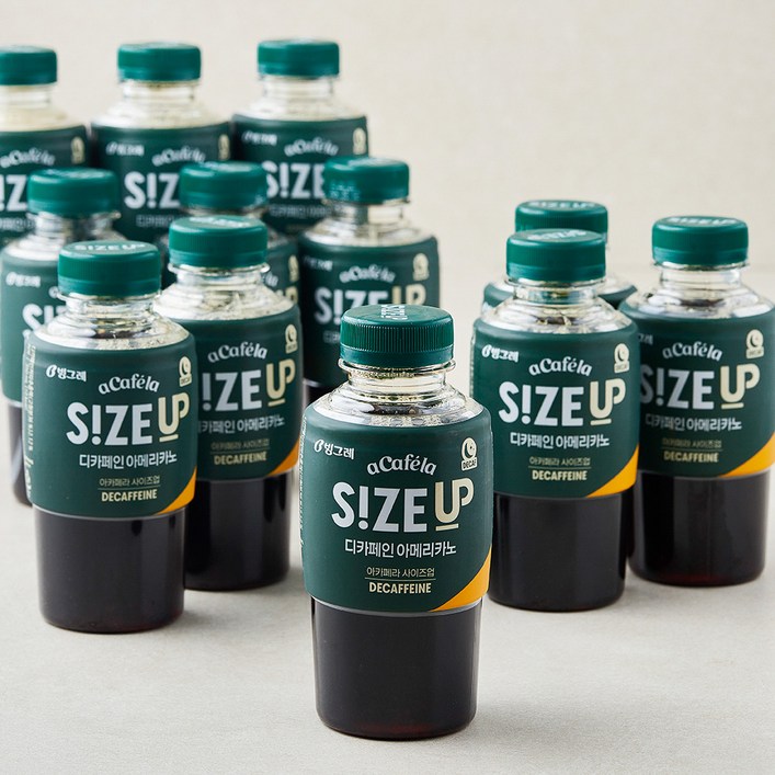 아카페라 사이즈업 디카페인 아메리카노, 20개, 350ml