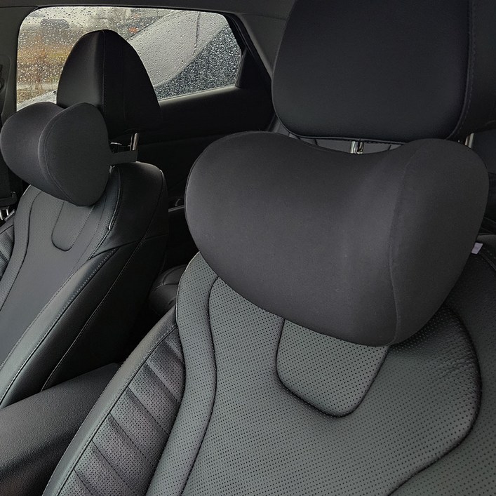 디지지 차량용 메모리폼 헤드레스트 목쿠션