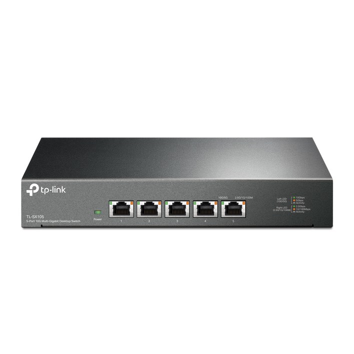 티피링크 5포트 10G 데스크톱 스위칭허브