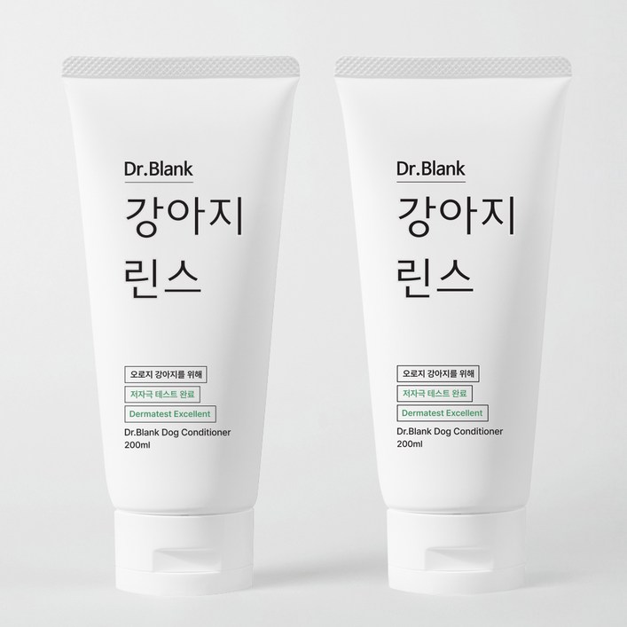 닥터블랭크 저자극 강아지 린스 트리트먼트, 200ml, 2개