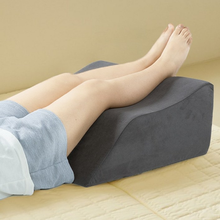 씨씨라이프 다리베게 등쿠션 27cm 네이비 메모리솜 1개, 1개