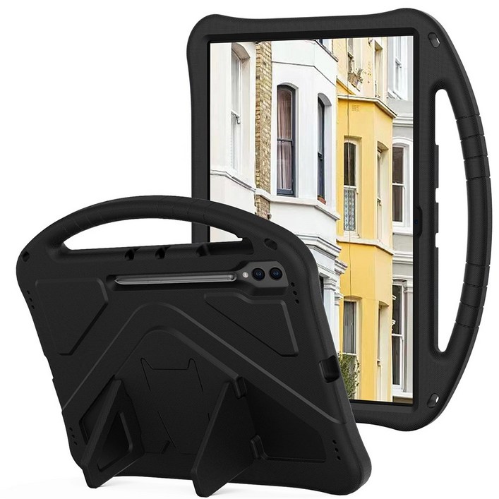 스냅케이스 갤럭시탭 슈퍼윙 에바폼 케이스, 블랙, 1개