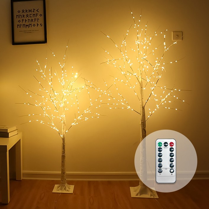 소소 LED 자작나무 무드등 트리 화이트 대형 특대형 150cm 180cm, 화이트, 1개 소소 LED 자작나무 무드등 트리 화이트 대형 특대형 150cm 180cm, 화이트, 1개