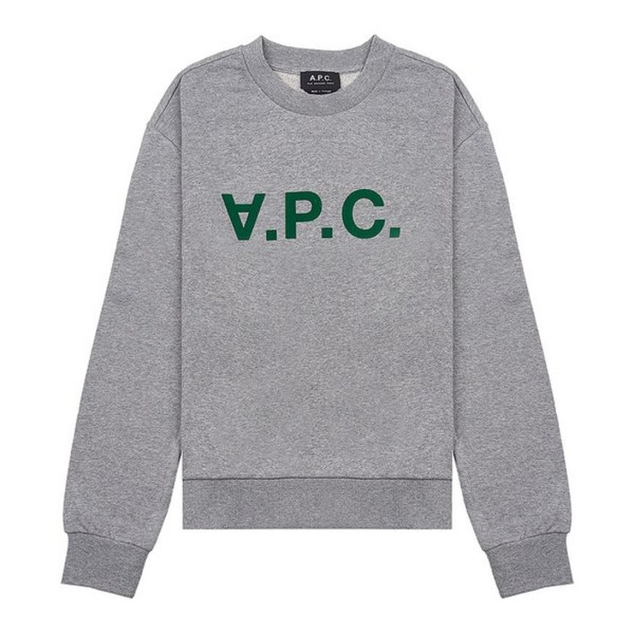 백화점 매장정품 아페쎄 맨투맨 APC 여성 엘리사 COFDX F27820022 PLB 간절기 데일리 편한 커플룩