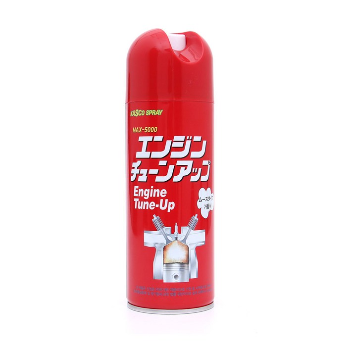 KASCO 휘발유용 거품식 기화기 연소실 크리너 MAX5000, 1개, 300ml