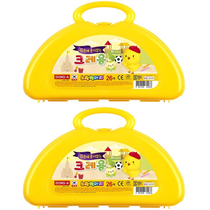 동아 노랑병아리 크레용