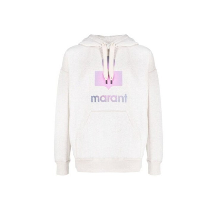 [ISABEL MARANT] 이자벨마랑 만셀 후드티셔츠 에크루 여성 SW0001FA A3M56E 23EC