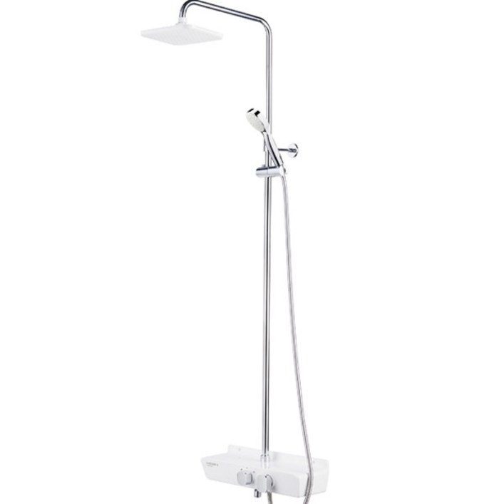 한샘 선반형 해바라기 샤워수전 7021, 1개, 혼합색상