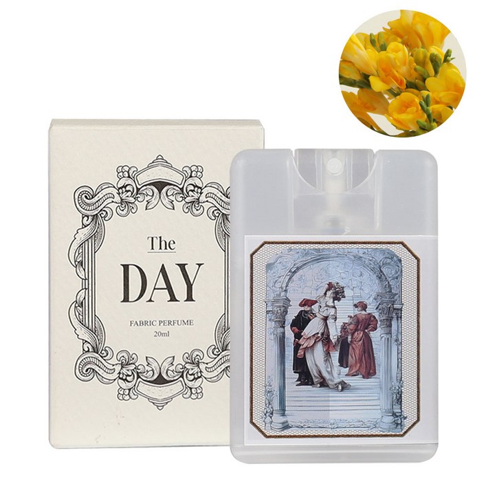 더데이 수제 명품 포켓 니치향수 릴리블룸 잉글리쉬 페어 앤 프리지아 패브릭퍼퓸20ml