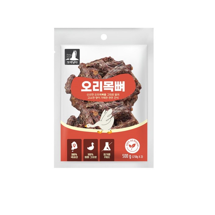 어썸메이트 국내산 오리목뼈 오리날개 대용량 강아지 애견 반려견 수제간식 500g500g 어썸메이트 국내산 오리목뼈 오리날개 대용량 강아지 애견 반려견 수제간식 500g500g