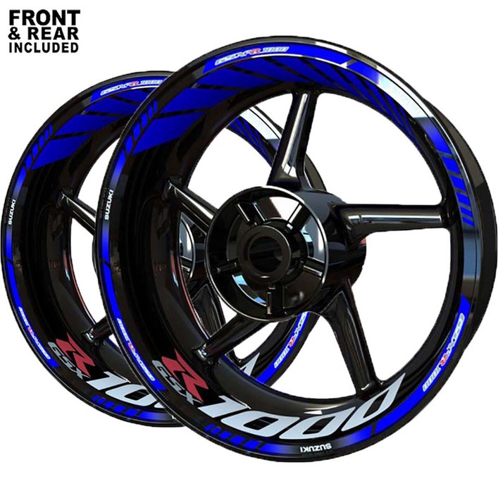 스즈키gsx-r125 비닐 스즈키 GSXR1000 휠 스티커 데칼 GSXR 1000 로고 세트