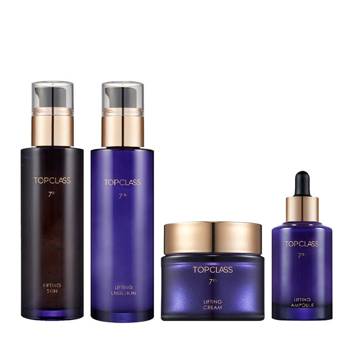참존 탑클래스 리프팅 4종 세트 미백과 주름개선 기능성의 콜라겐 기초화장품세트