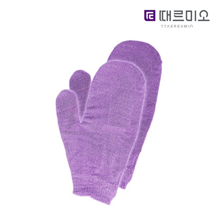 때르미오 때장갑 2장1세트 때타올 때밀이 때수건 때비누 손가락형 벙어리형, 때장갑벙어리형, 2개입, 1개