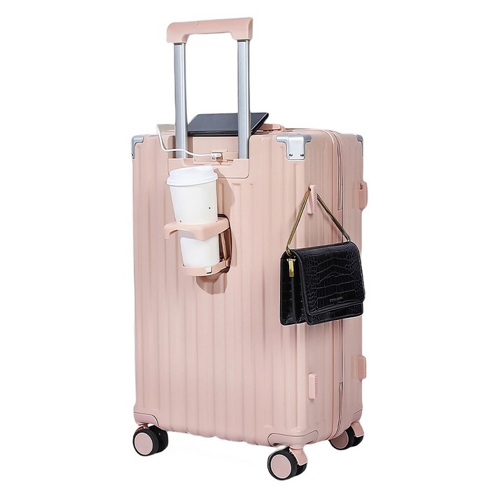 NewBoy 캐리어 20인치 22인치 24인치 기내용 대형 하드 여행용 감성 하드 캐리어 수납 주머니 대용량 패션