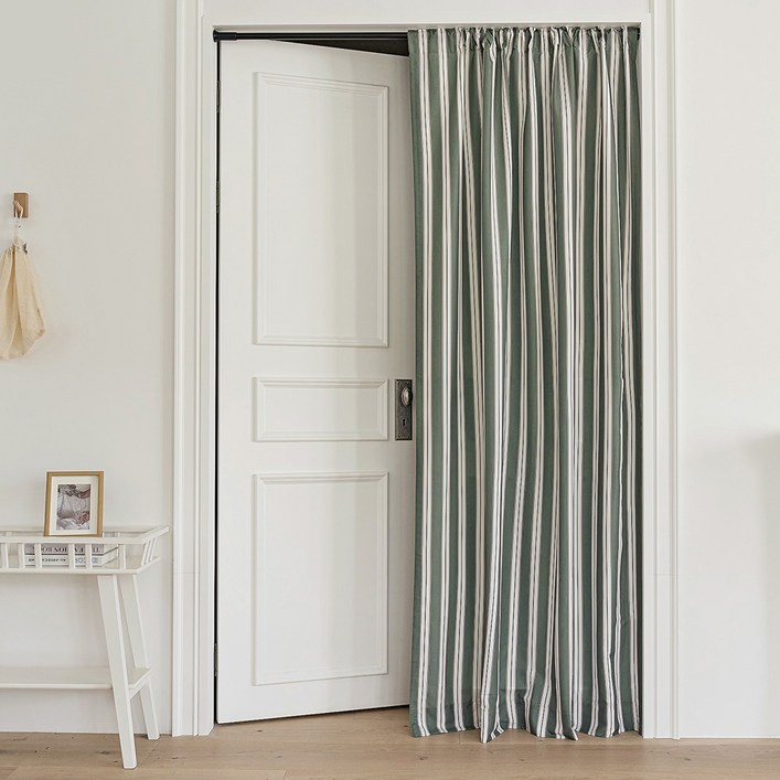 모던 스트라이프 먼지없는 가리개커튼