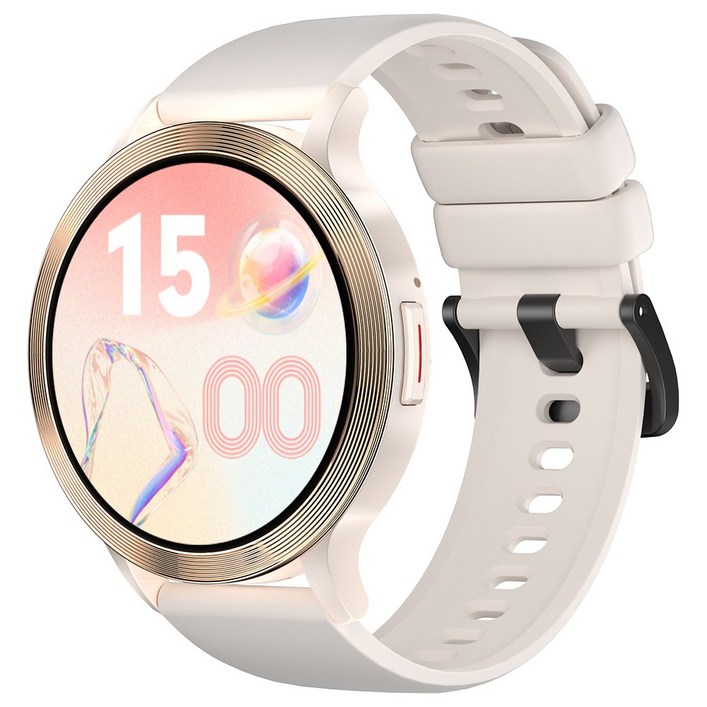 통화 스마트워치 S5 고화질 블루투스 손목시계, 골드, 3.5cm, GPS 블루투스