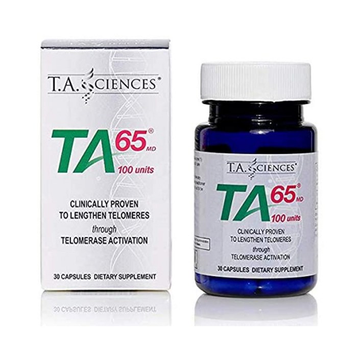 TA 사이언스 TA-65 텔로머레이제 활성화 30캡슐 / TA Sciences, TA-65 Telomerase Activation 30 Capsules