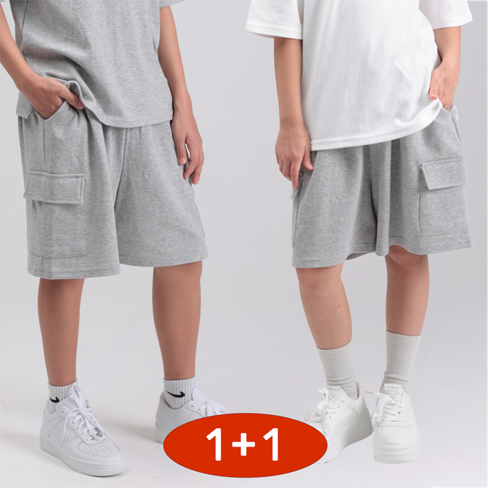 1+1 국내 생산 마고 주니어 포켓 카고 버뮤다 팬츠 키 140 150 160 170