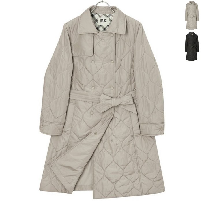 닥스 골프 우먼 경량 퀼팅 스트랩 패딩 코트 여성 의류 점퍼