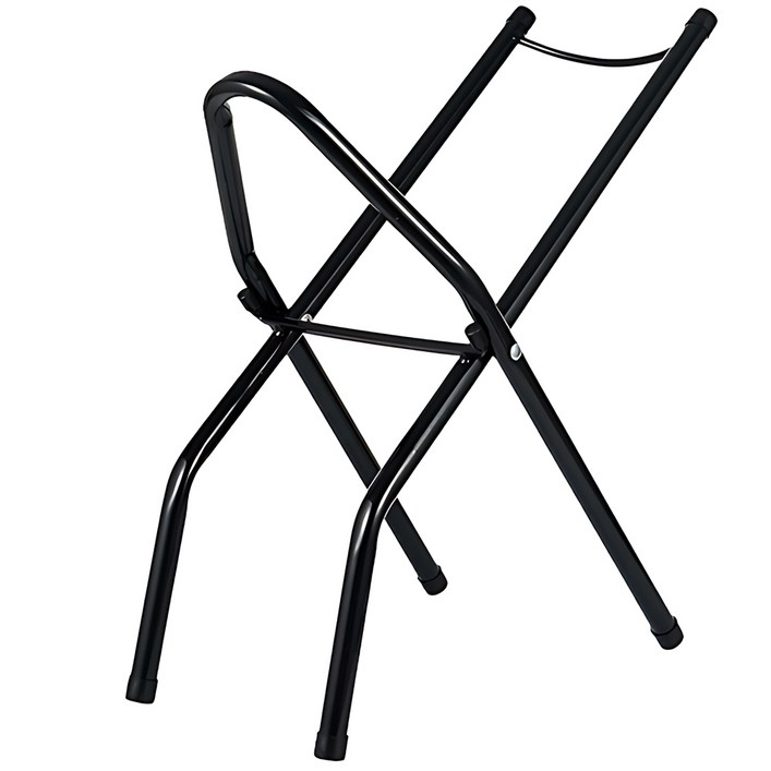 18.9L 스텐 접이식 생수통 거치대 받침대, 블랙, 1개