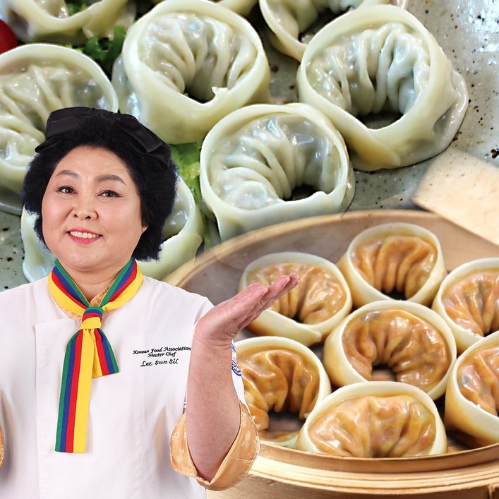 이순실 평양만두 고기 김치 만두 1+1 2봉 54개 1600g 이북식 수제 만두