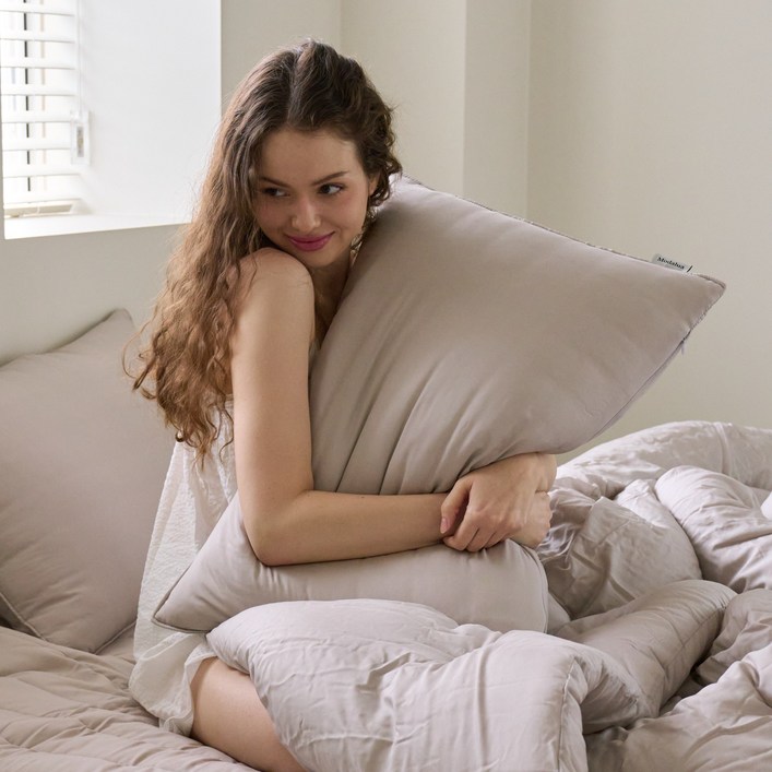 국내생산 에그룸 시그니처 모달이불 실크 촉감 모달100 차렵 침구 호텔 이불 4color