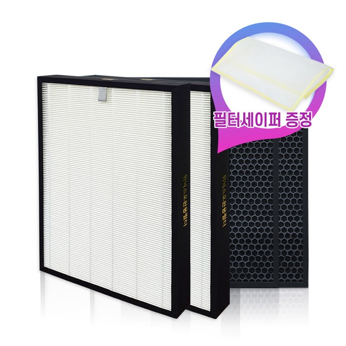 필터왕국위닉스 타워XQ500 공기청정기 AGX590WW5필터 2SET, 타워XQ 일반형 2세트헤파탈취, 1개