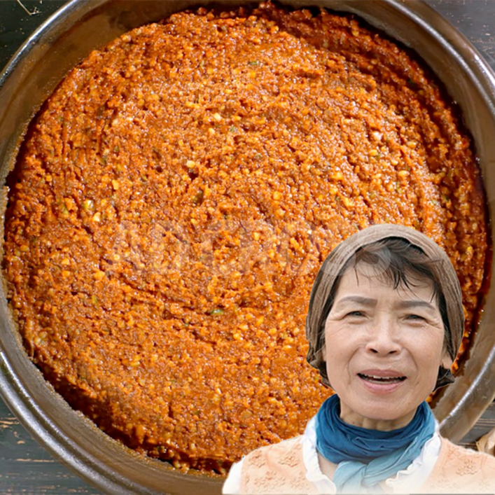 TV홈쇼핑정품 애드크로스정든가 땡초 비빔 만능 맛된장 이승희 명인 고기 쌈장 된장국 무침 비빔밥 양념