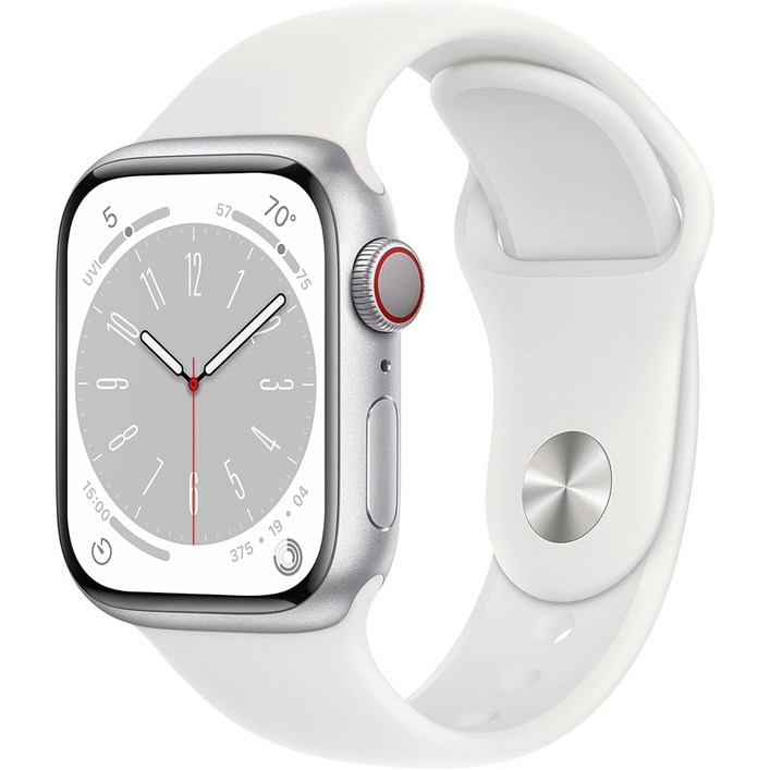 애플워치 8 셀룰러 GRP + Cellular 41mm 실버 알루미늄