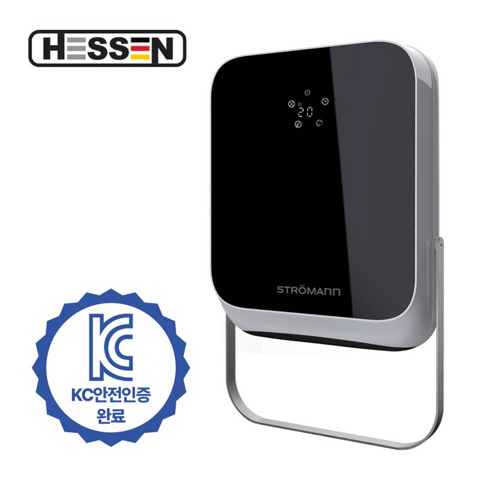 홈쇼핑 HIT 당일출고 헤쎈 스마트 AI 욕실 히터 화장실 난방기 리모컨 벽걸이 예약기능 인버터, 욕실온풍기 블랙