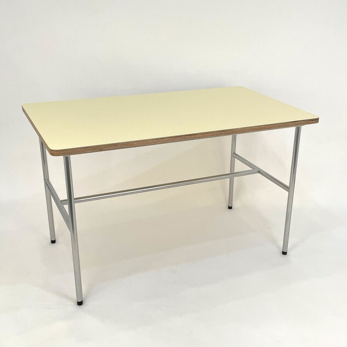 브린그라운 - H 호마이카 테이블 1200 x 700 HPL 자작합판테이블 미드센추리모던테이블
