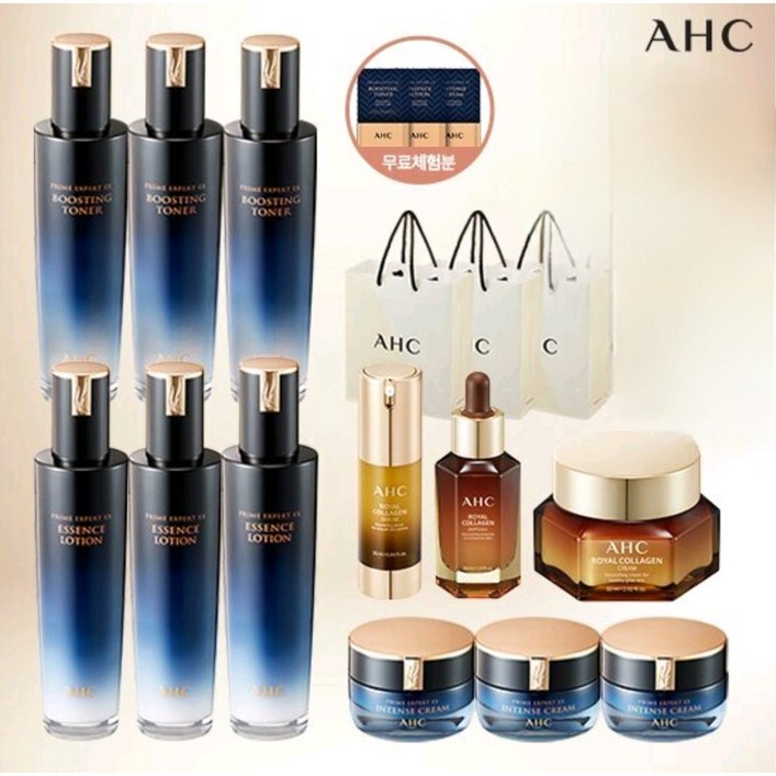 AHC 엑스퍼트 풀기초 12종 쇼핑백3종 증정, 1개