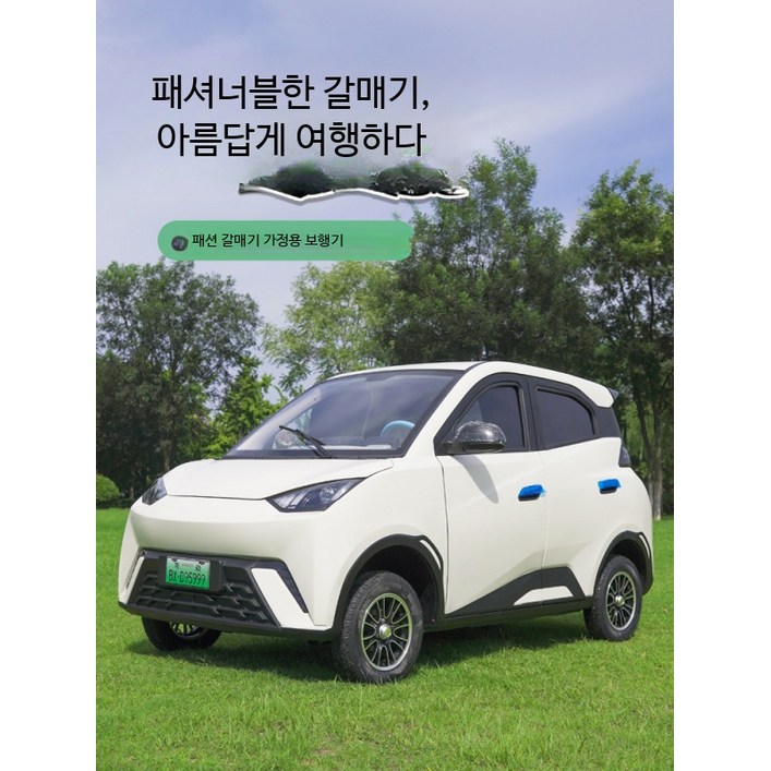 노인 전동스쿠터 성인용 전기차 여성용 사륜차 편안한 배터리 차량 안전한 출퇴근용 기쁨의 이동수단