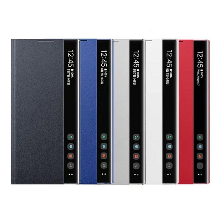 삼성Galaxy Note 10 Note 10 plus 미러 뷰 플립 케이스적용 삼성Galaxy Note 10 Note 10 plus 미러 뷰 플립 케이스적용