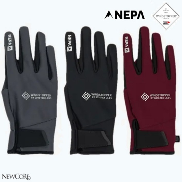 네파NEPA공용 생활방수는 물론이고 최고의 방풍 기능을 가진 장갑으로, 등산, 자전거 등 다양한 아웃도어 활동에 최적화된 스톰 고어텍스 윈드스토퍼 장갑 7KE8103