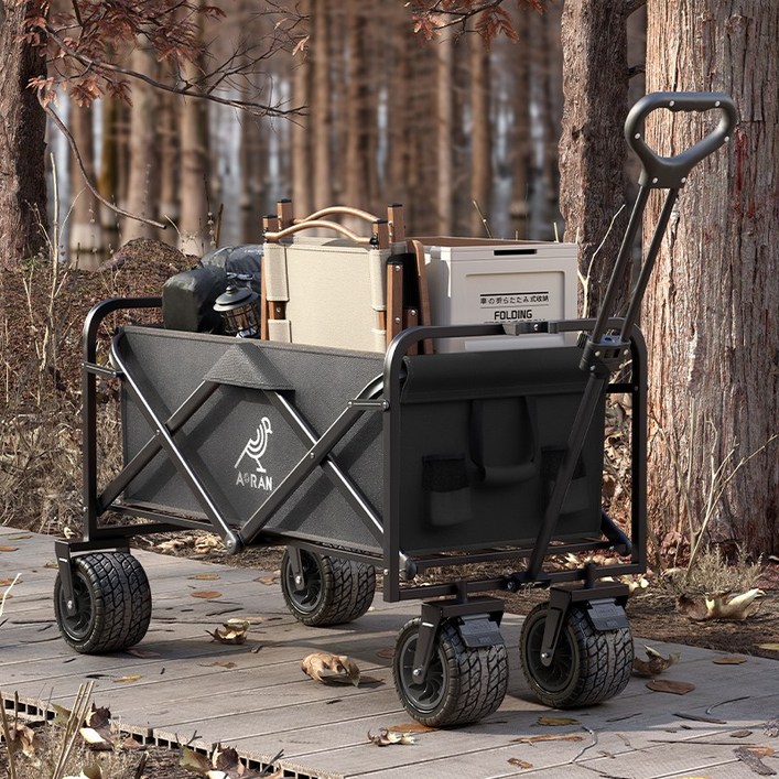 AORAN 캠핑웨건 광폭타이어 전지형 다기능