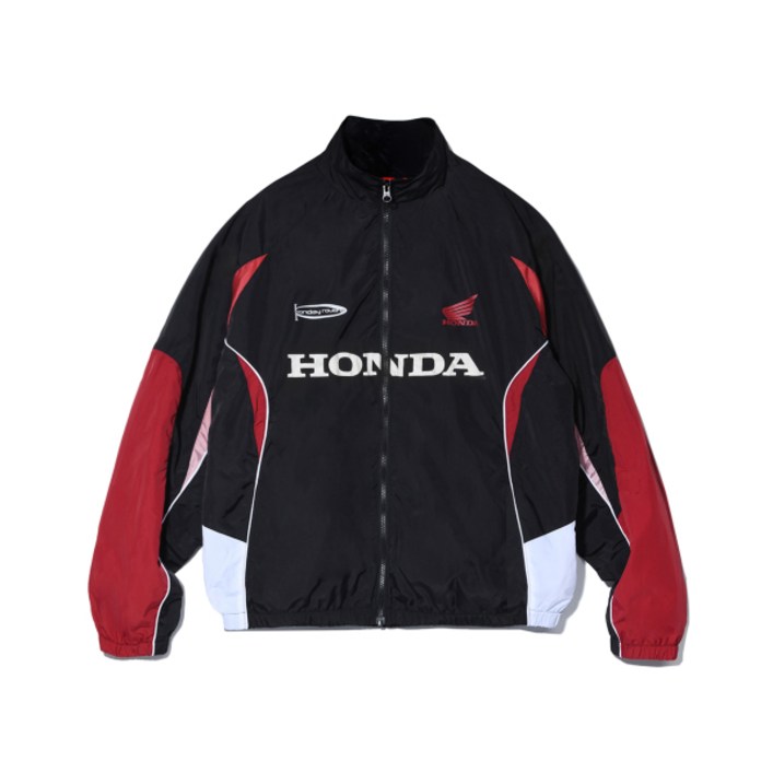 HONDA MOTORCYCLE 혼다 트랙 집업 자켓 레드 Honda Track Zip Up Jacket Red
