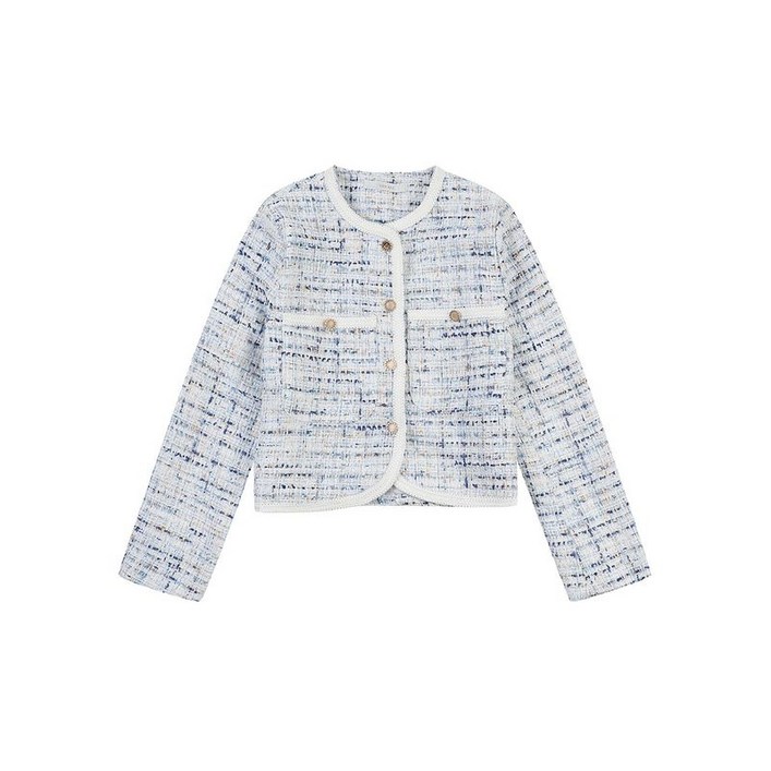 반에이크 트위드 패턴자켓 VB34JKQ304Z