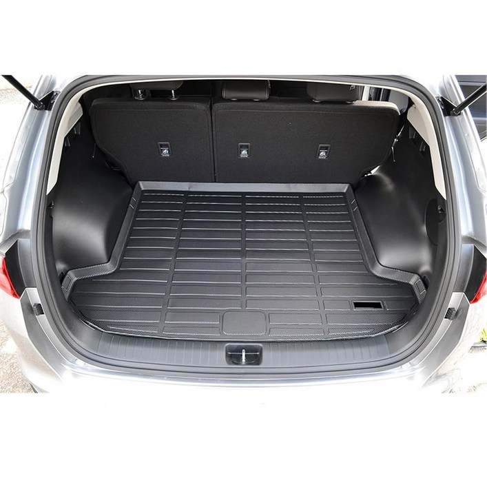 현대 팰리세이드 2020-2024 2025 액세서리용 카고 라이너 TPE 시트 백 커버 미끄럼 방지 트렁크 매트, 등받이 매트 포함