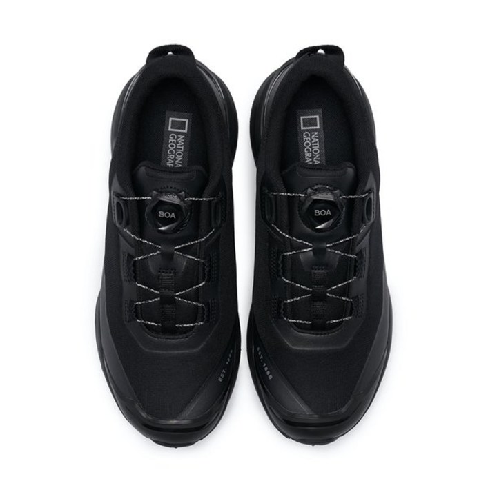 국내백화점 내셔널지오그래픽 운동화 N221USN013 레이븐 BLACK BK파우치증정