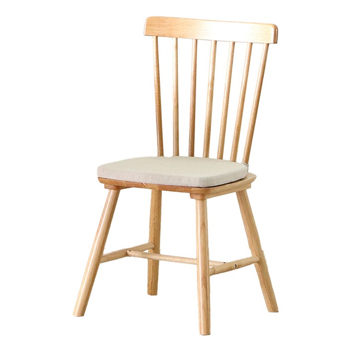 오피스엔홈 보니 식탁 의자 끈 고정 맞춤 방석