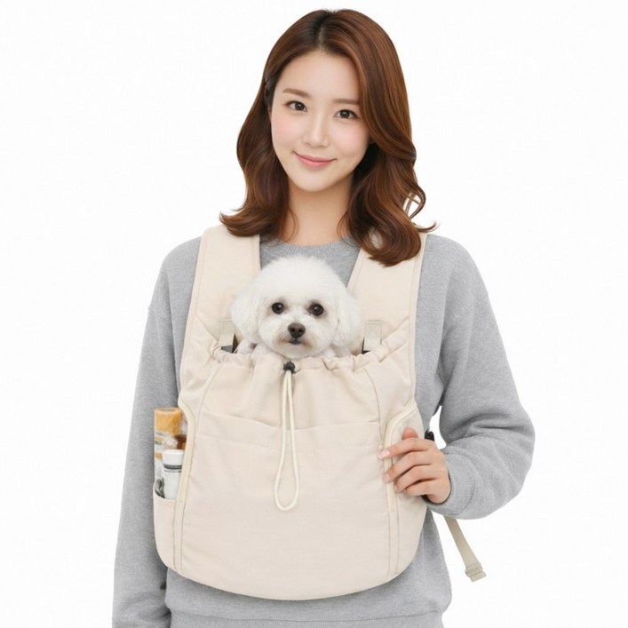 헤븐리 강아지 반려동물 이동 앞가방