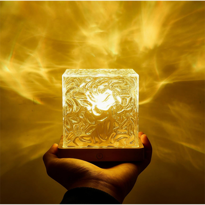 하늘박스 인테리어 LED 무드등 USB 16색 조명 크리스탈 밝기조절 수면등