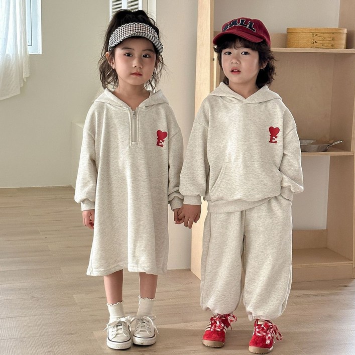 떼아베베 37세 남아 여아 상하복 원피스 후드티 티셔츠 맨투맨 시보리 바지 팬츠 후드원피스 키즈 아기 데일리 나들이 행사 소풍 등원룩 아동복 남매룩