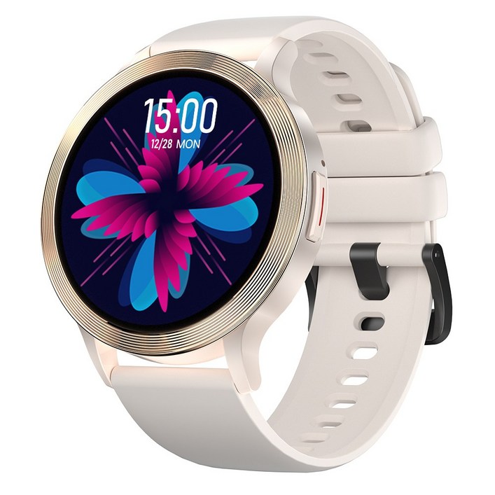 통화가능 블루투스 스마트워치 S5 스포츠시계1.39인치 22mm, 골드, 3.5cm, GPS 블루투스